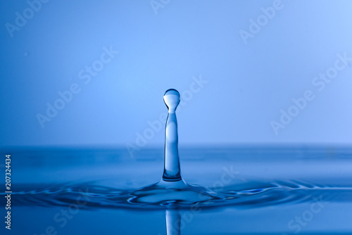 Drop of clear water