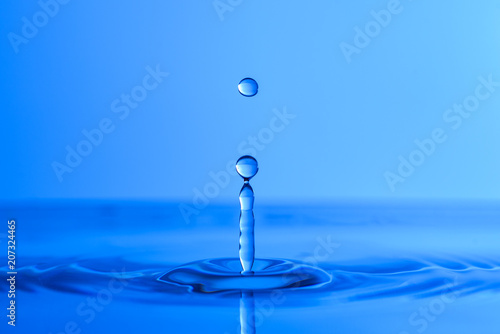 Drop of clear water