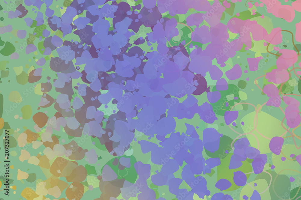 Abstract conceptual geometric blended messy shapes background. Texture, imagination, painting & illustration. Abstract conceptual geometric blended messy shapes background. Texture, imagination, painting & illustration.