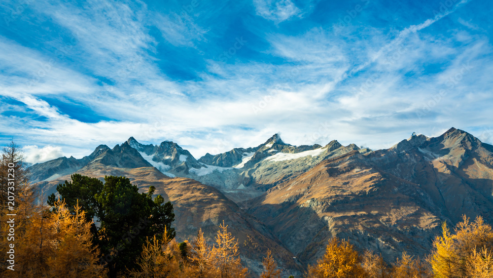 Fototapeta premium Rock Mountain View 