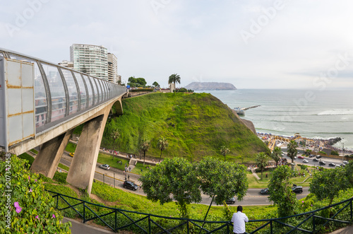 Villena Rey bridge in Peru photo