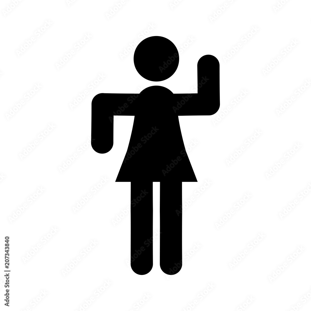 Female vector icon Female vector icon