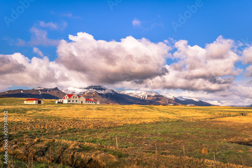 Snaefellsjoekull  - May 02, 2018: Snaefellsjoekull national park, Iceland photo