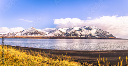 Snaefellsjoekull  - May 02, 2018: Snaefellsjoekull national park, Iceland photo