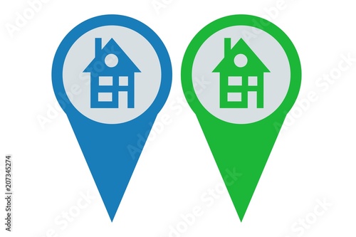 Localizador de una casa y piso.