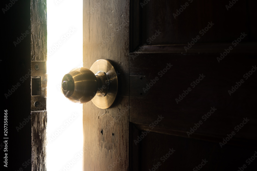 Obraz premium Open the door to the light..
