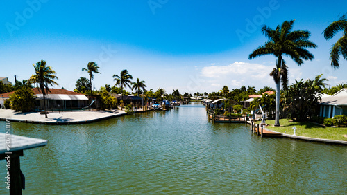 Ft Myers, Florida, Canal photo
