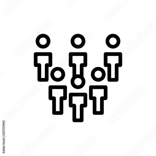 group icon vector illustration