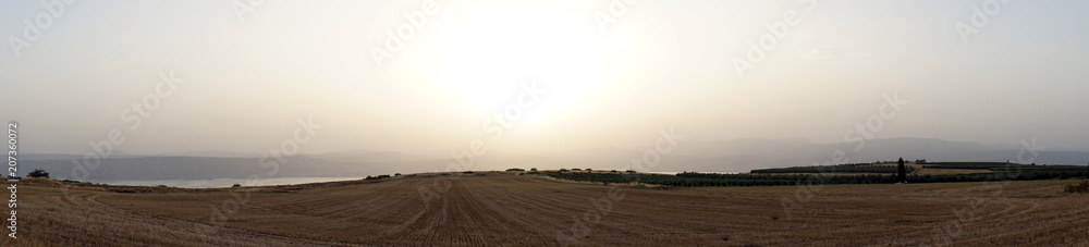 Obraz premium Sunset in Israel