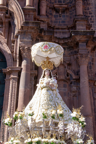 Virgen Purificada Cusco Peru Corpus Christi