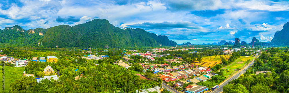 good weather and quite in Phang Nga city have big mountain and cave around Phang Nga town. Phang Nga province has lot of beautiful islands in Thailand.