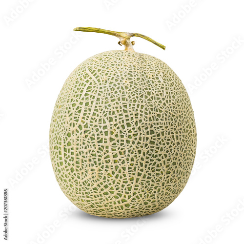 Cantaloupe melon in full fruit