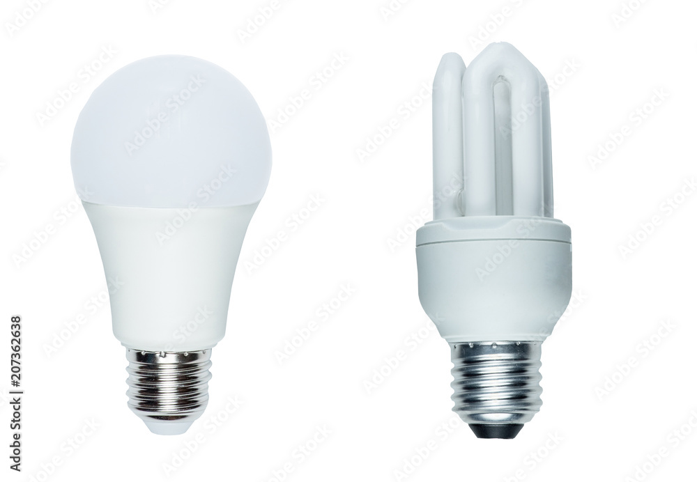 light LED BULB ECO,compact-fluorescent (isolated on white background) light LED BULB ECO,compact-fluorescent (isolated on white background)
