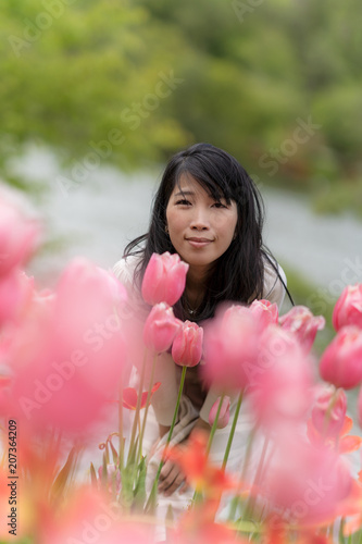 公園で彼女とデート