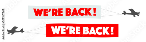 We’re back !