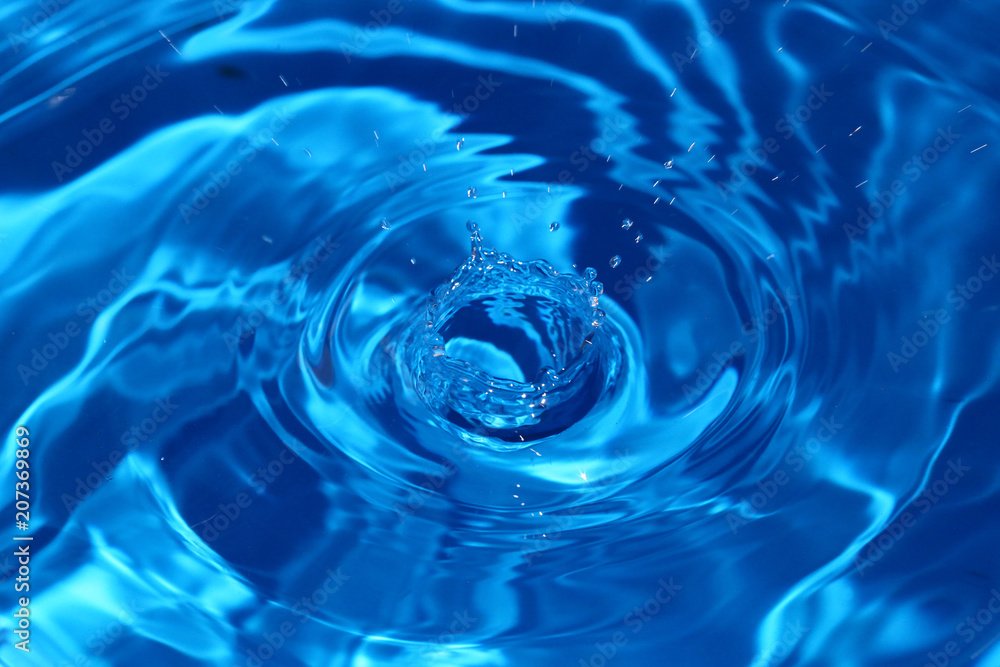 Water dripping or water ripples in a pond. waves of rippling water. Water dripping or water ripples in a pond. waves of rippling water.