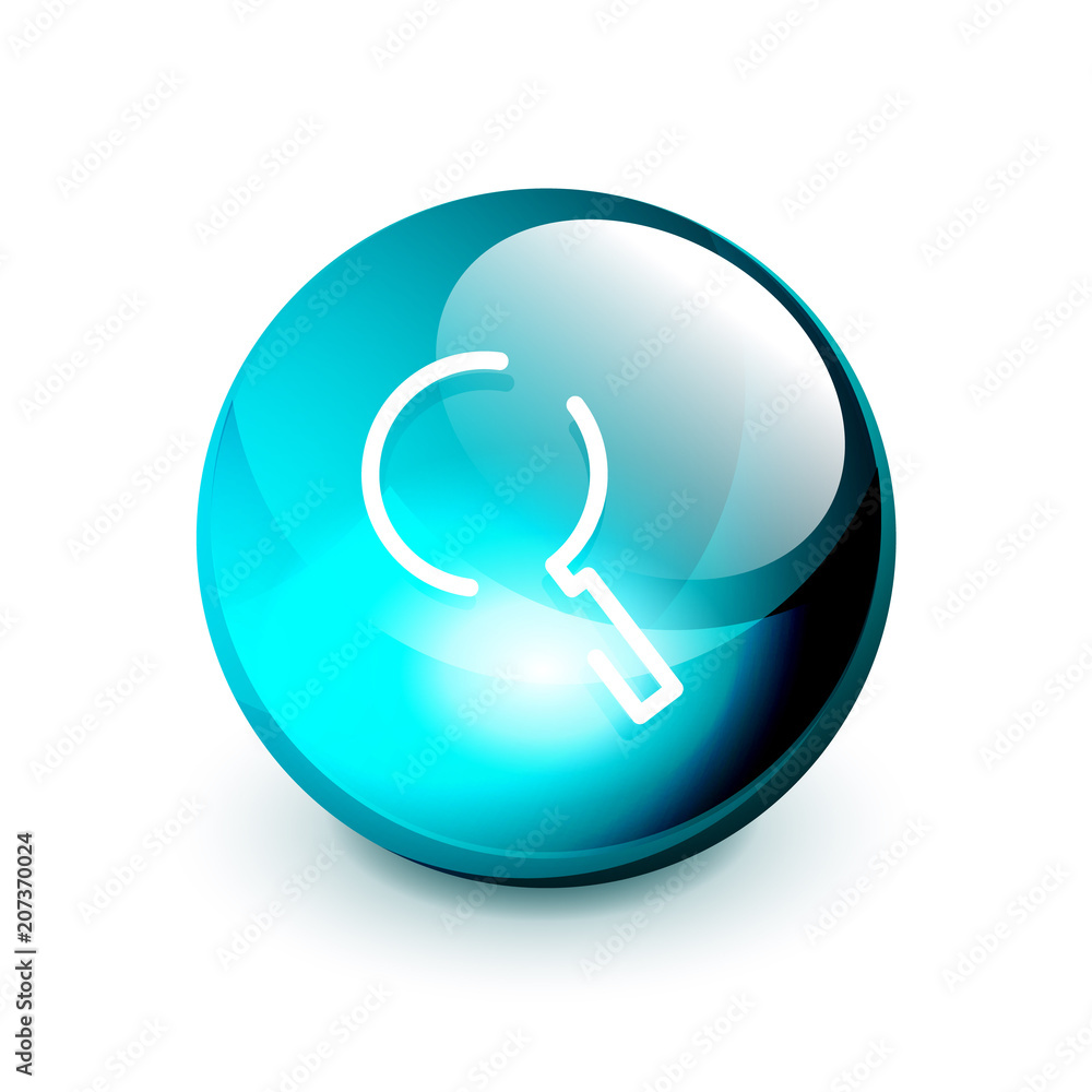 Search magnifyier web button, magnify icon. Modern magnifying glass sign, web site design or mobile app Search magnifyier web button, magnify icon. Modern magnifying glass sign, web site design or mobile app