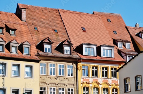 Bamberg, Altstadt, Häuserzeile