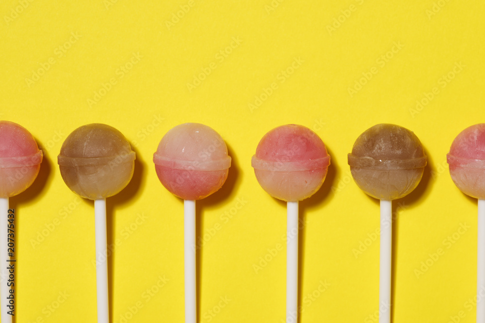 Lollipops close up Lollipops close up