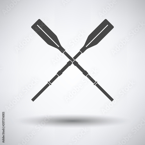 Icon of  boat oars