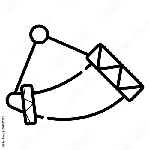 Viking horn icon