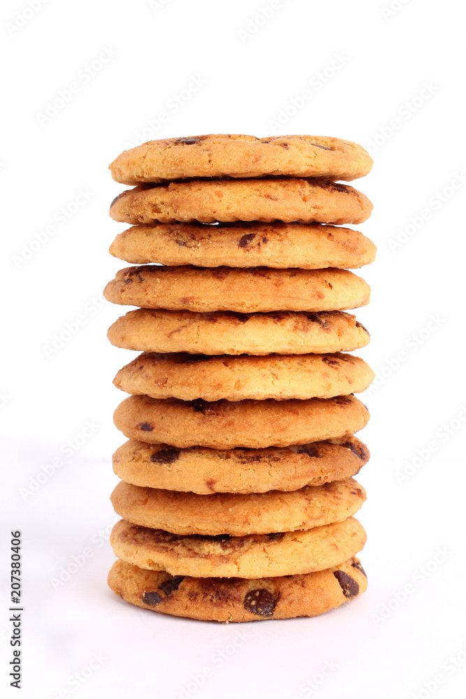 cookies isolated on white background cookies isolated on white background