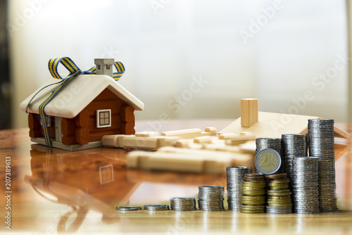 Photography Professional planning for successful on long term financial investment With Goal of Happy Pension Retirement Concept