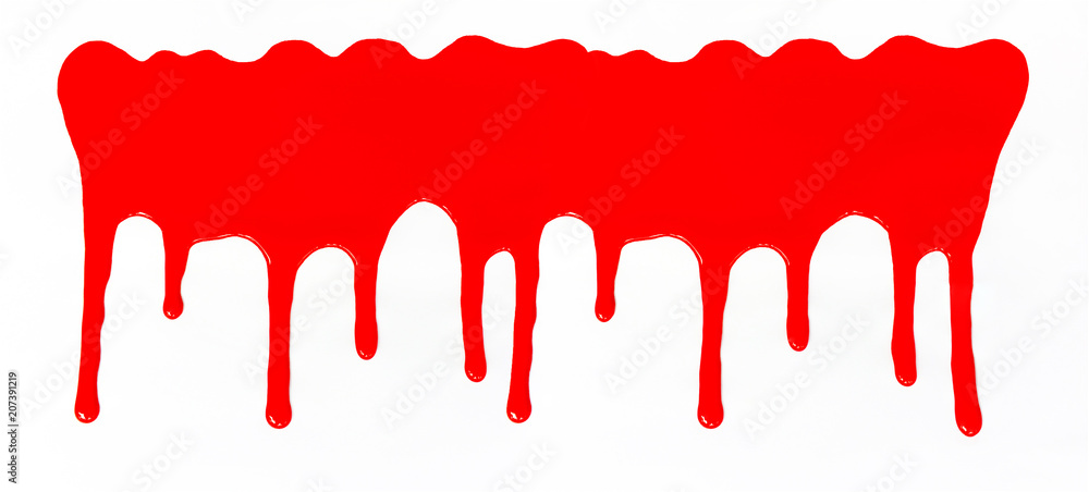Red color dripping, Color Dropping Background