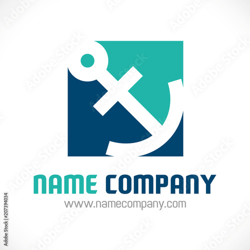 logo transport maritime bateau encre
