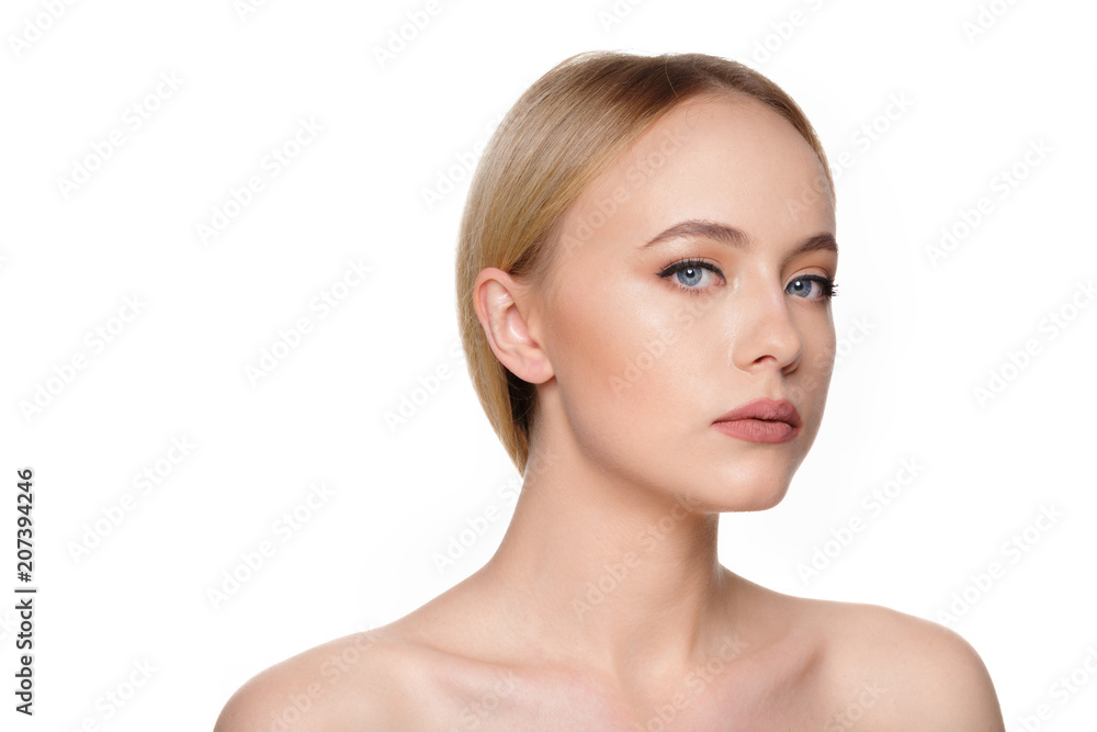 Portrait of beautiful woman Portrait of beautiful woman
