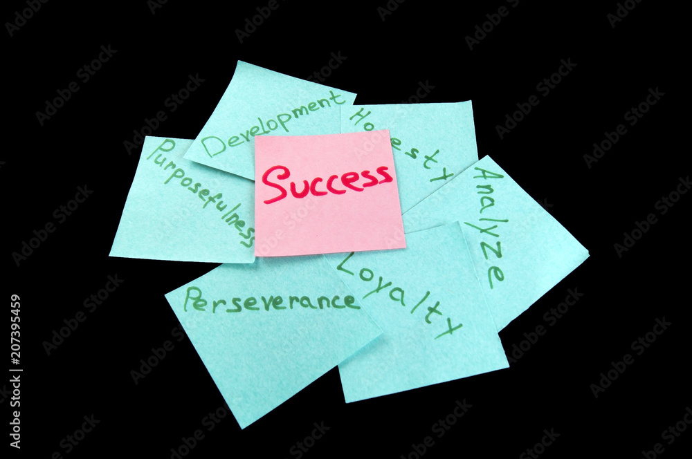 The qualities that make it possible to achieve success The qualities that make it possible to achieve success