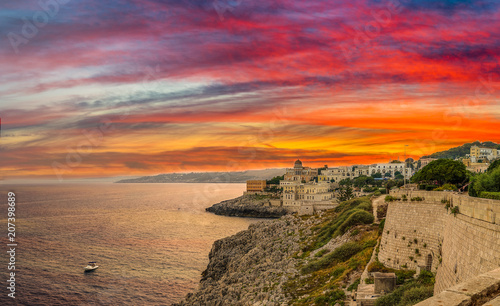 town on the coast of the Salento peninsula