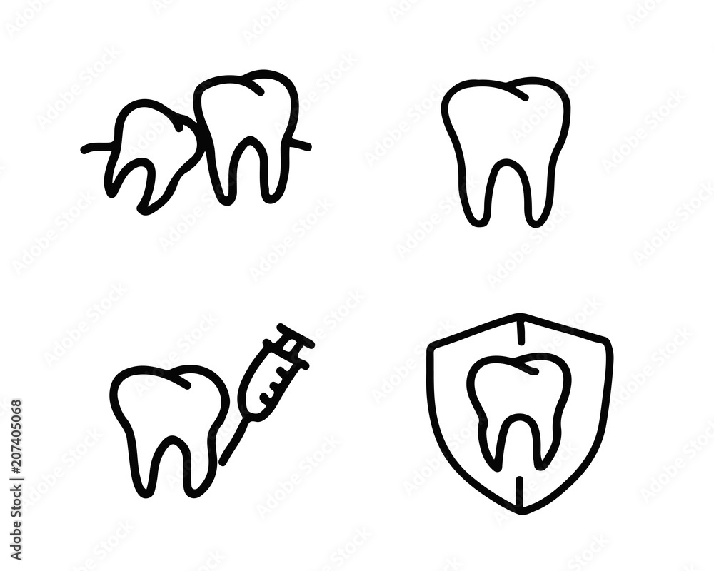 dental icon design illustration,hand drawn style design, designed for web and app dental icon design illustration,hand drawn style design, designed for web and app