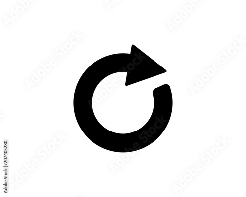 Free Download refresh button icon design set illustration,glyph style design, designed for web and app - GFXLoad