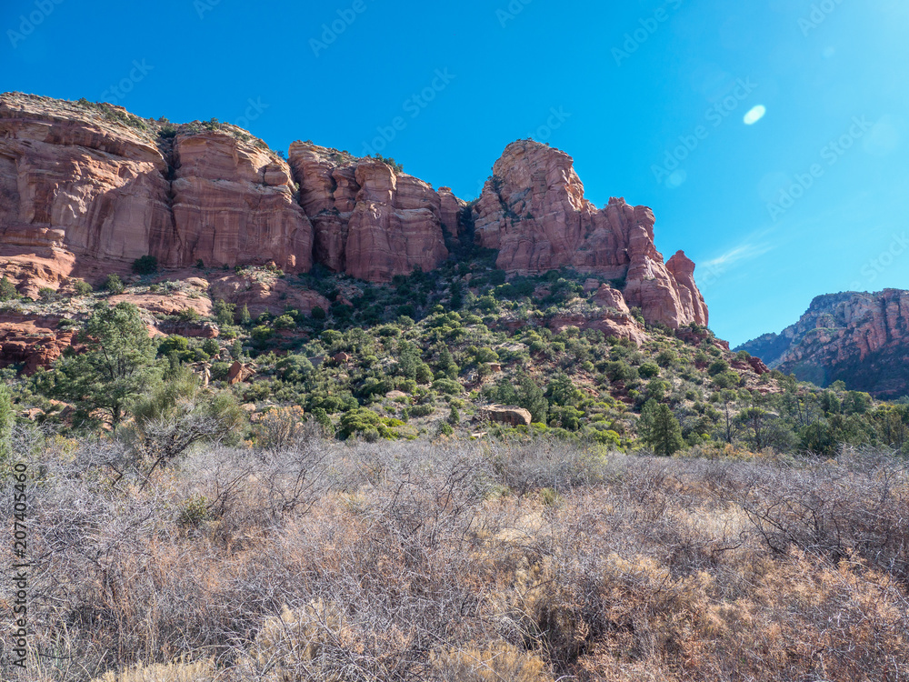 Hiking near Sedona, Arizona