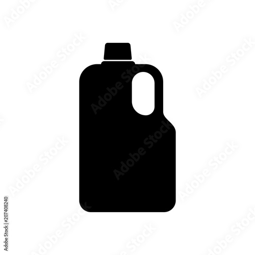 jugs silhouette vector icon