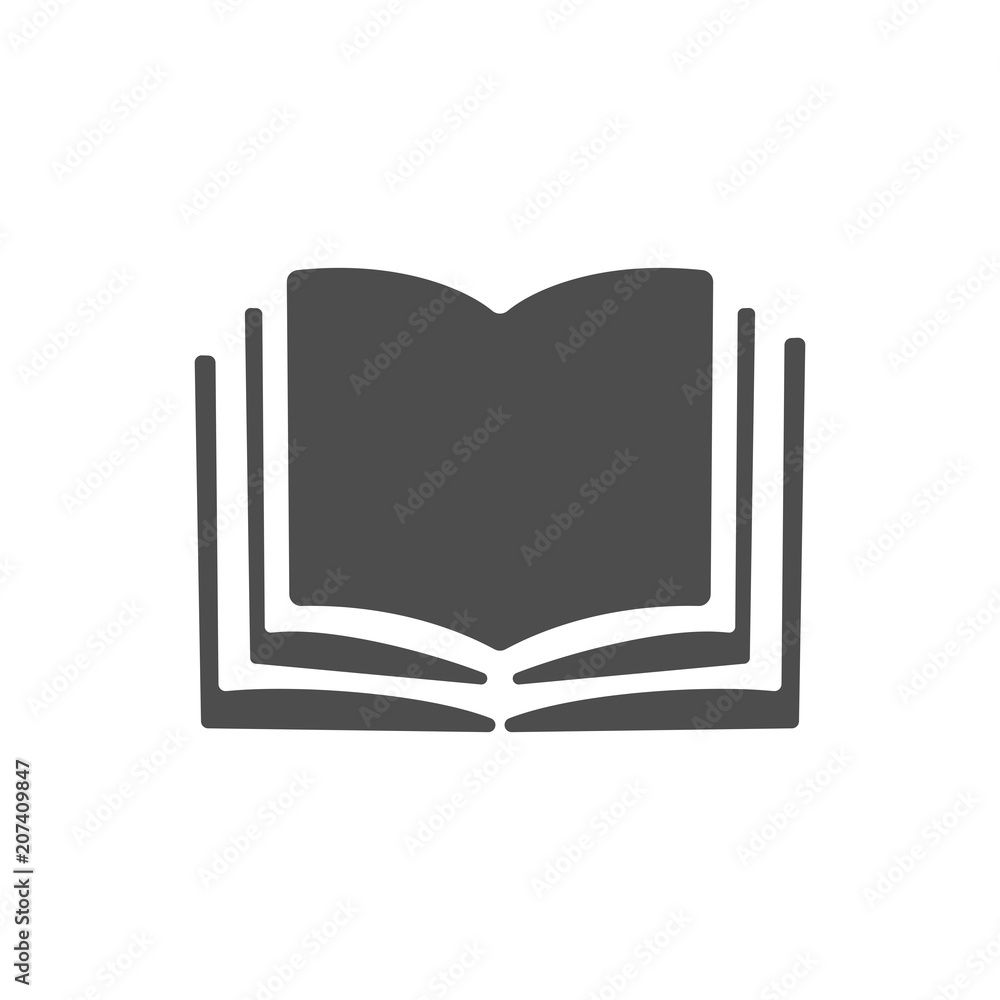 book logo. Education icon. Science symbol. Vector eps 08. book logo. Education icon. Science symbol. Vector eps 08.