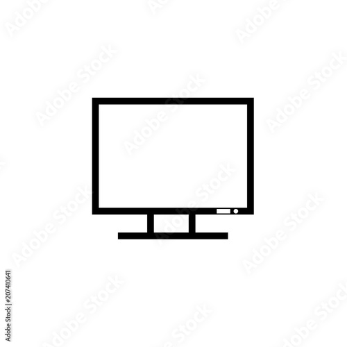 TV icon Vector illustration, EPS10.