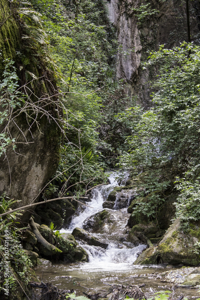 Fototapeta premium waterfall Tremosine