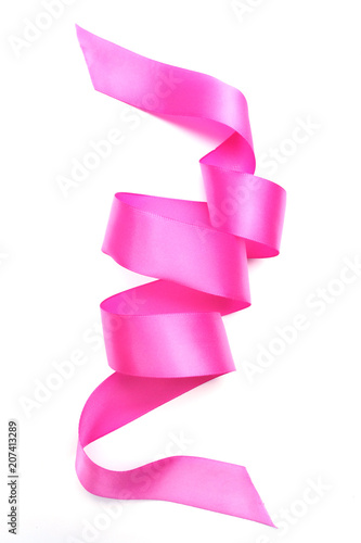 crimson tape on white background