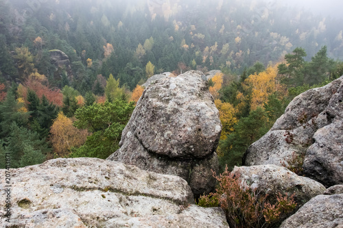 Foto Landschaftsaufnahmen aus dem Zittauer Gebirge Jonsdorfer Felsenstadt