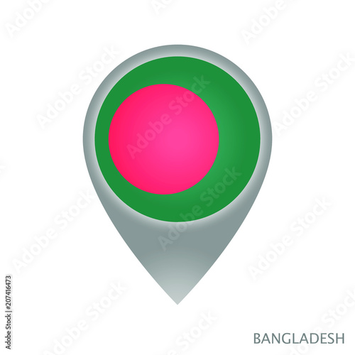 Map pointer with flag of Bangladesh. Gray abstract map icon. Vector Illustration. Free Download Map pointer with flag of Bangladesh. Gray abstract map icon. Vector Illustration. - GFXLoad