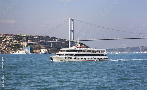 Bosphorus strait in Istanbul. Turkey © Andrey Shevchenko