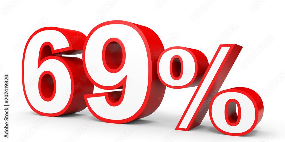 Sixty nine percent off. Discount 69 %. Sixty nine percent off. Discount 69 %.