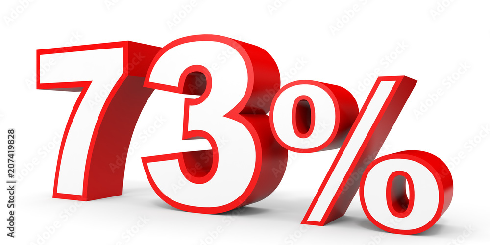 Seventy three percent off. Discount 73 %. Seventy three percent off. Discount 73 %.