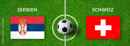 Fußball - Serbien gegen Schweiz photo
