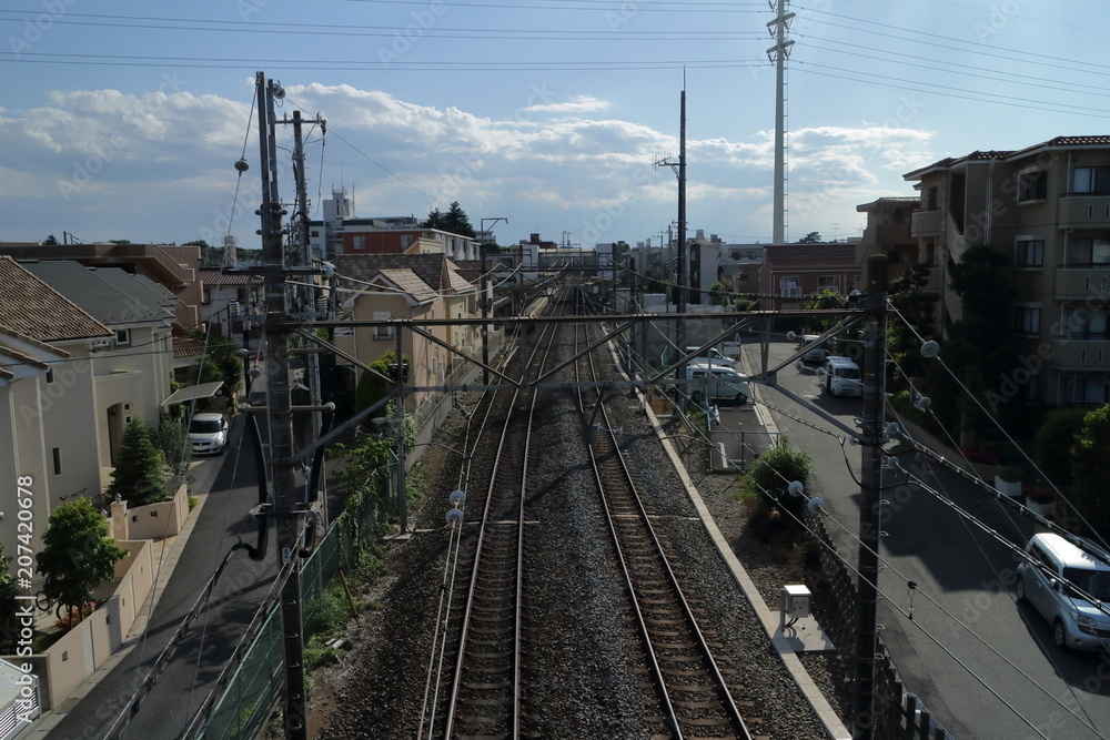 Obraz premium 郊外の風景