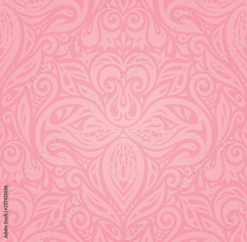 Floral Pink vector wallpaper design background