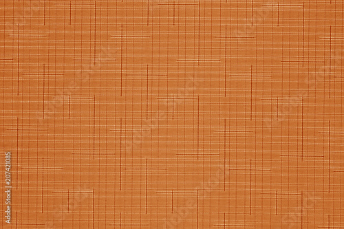 Plastic pattern background in orange color.