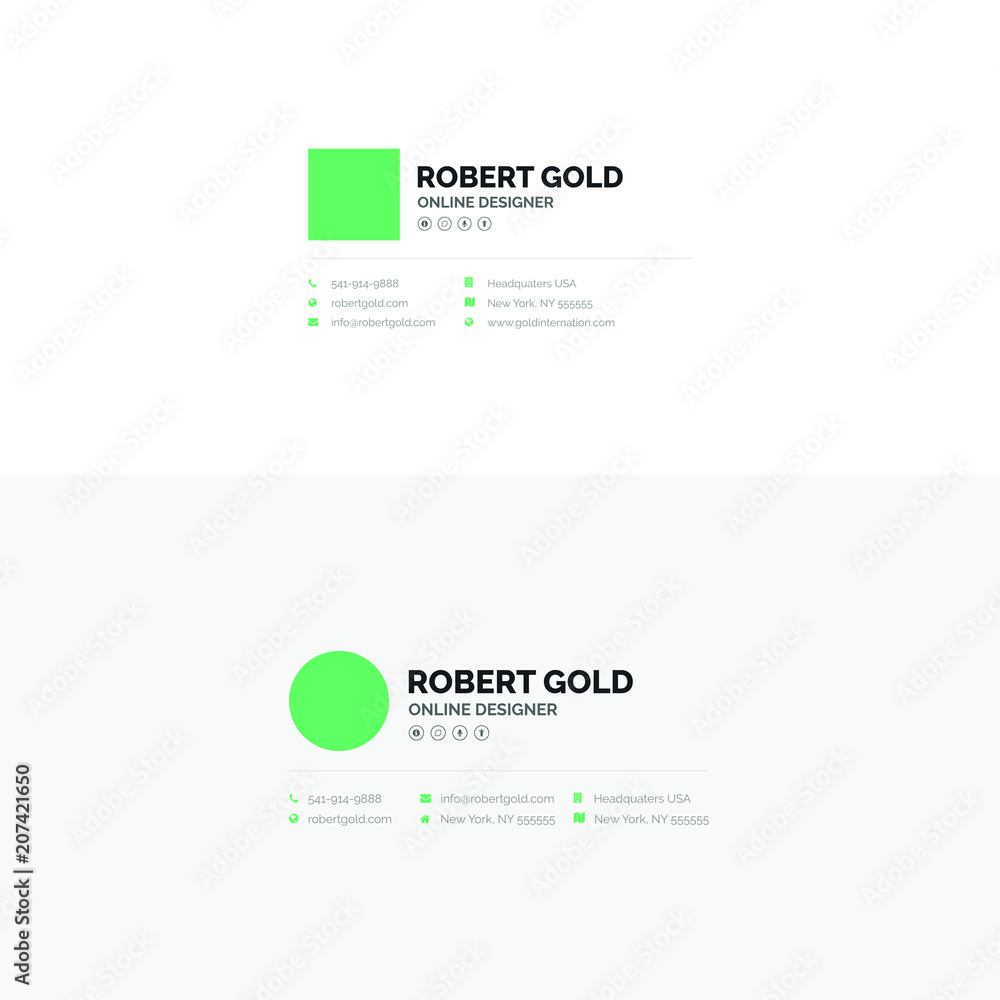Corporate Email Signature Design Corporate Email Signature Design